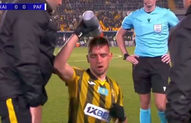 Istorie în Liga Campionilor, sub ochii lui Vlad Dragomir: al doilea cel mai rapid cartonaș roșu din toate timpurile!