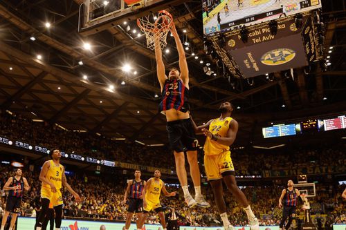 Maccabi Tel Aviv, într-un meci de pe teren propriu, în Euroligă/Foto: Imago Images