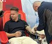 Jucătorii lui Dinamo au mers astăzi la Centrul de Transfuzie Sanguină pentru a dona sânge