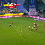Preluarea lui Chică-Roșă din Petrolul - CFR Cluj. FOTO: captură Prima Sport
