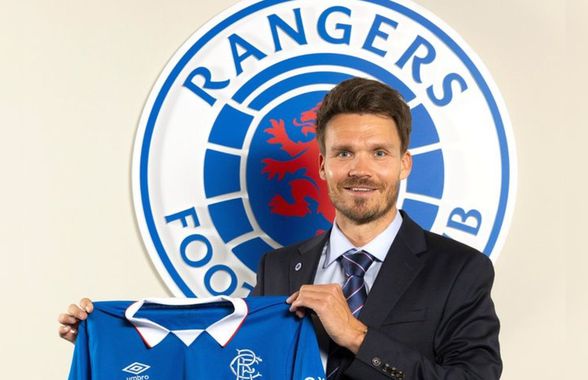 Noul antrenor al lui Rangers are 36 de ani