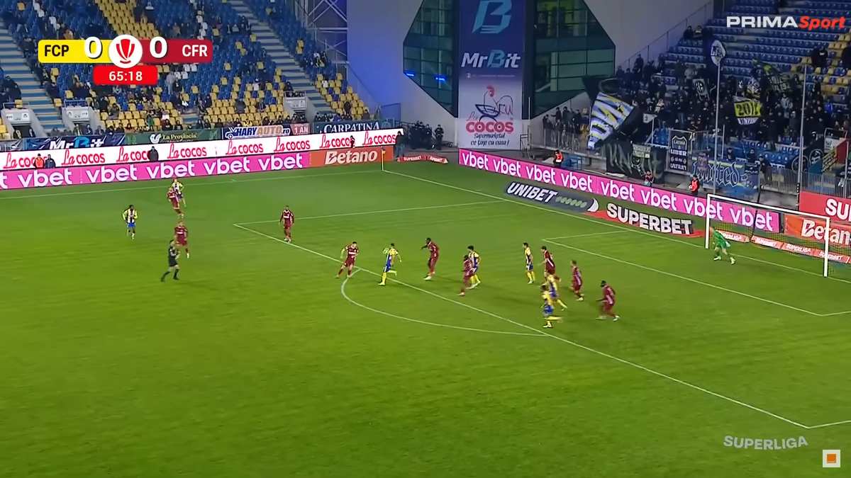 Preluarea lui Chică-Roșă din Petrolul - CFR Cluj