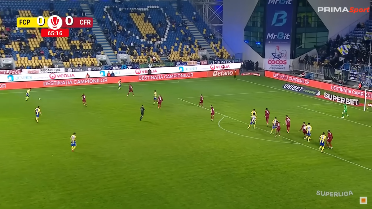 Preluarea lui Chică-Roșă din Petrolul - CFR Cluj