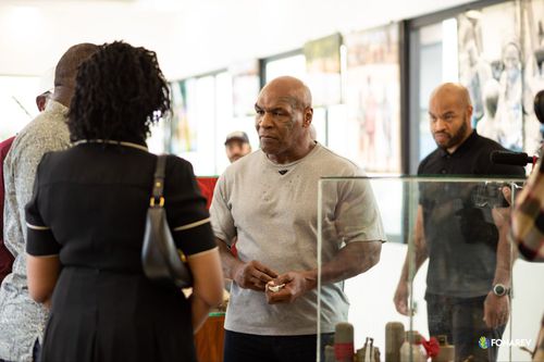 Mike Tyson, în Republica Democrată Congo/Foto: X (Fonarev RDC)