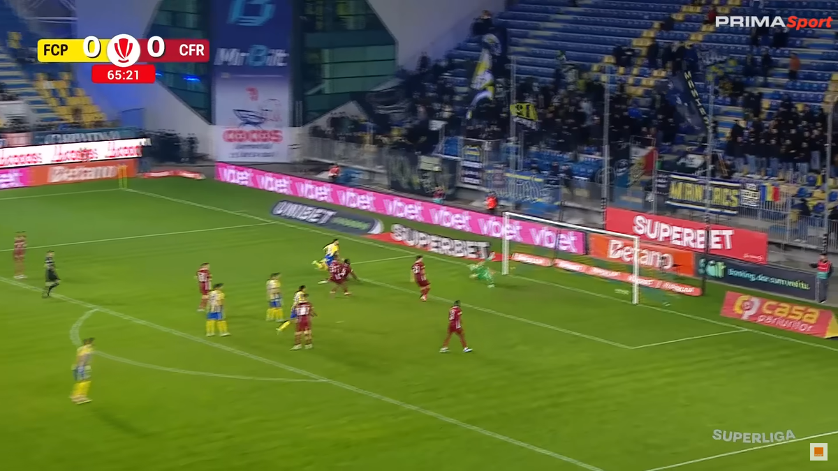 Preluarea lui Chică-Roșă din Petrolul - CFR Cluj