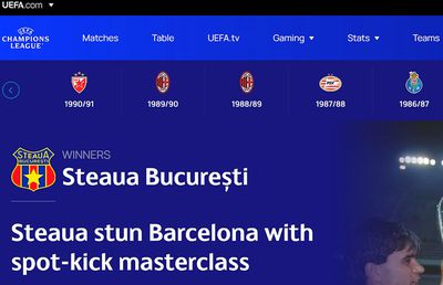 FCSB, măsură oficială după ce UEFA a „mutat” Cupa Campionilor la Steaua: „Sunt induși în eroare! Nu pot lua decizia fără se ne comunice și nouă”