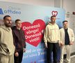 Jucătorii lui Dinamo au mers astăzi la Centrul de Transfuzie Sanguină pentru a dona sânge