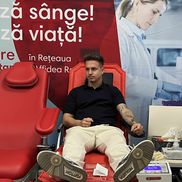 Jucătorii lui Dinamo au mers astăzi la Centrul de Transfuzie Sanguină pentru a dona sânge