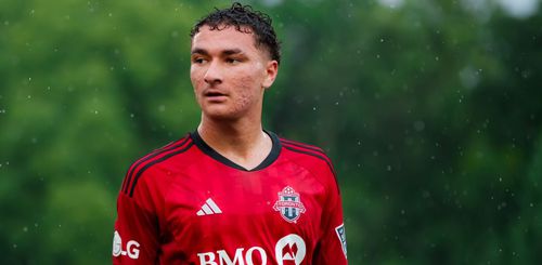 Andrei Dumitru în tricoul lui Toronto / X @TorontoFCII
