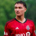 Andrei Dumitru în tricoul lui Toronto / X @TorontoFCII