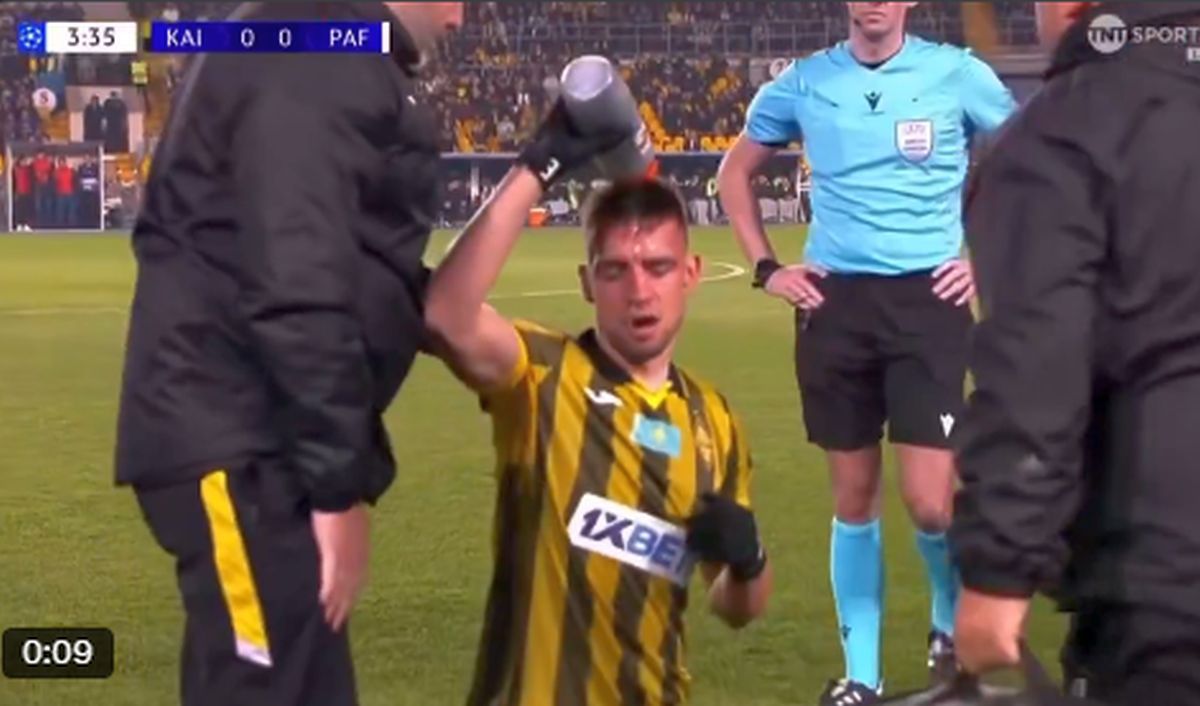 Istorie în Liga Campionilor, sub ochii lui Vlad Dragomir: al doilea cel mai rapid cartonaș roșu din toate timpurile!