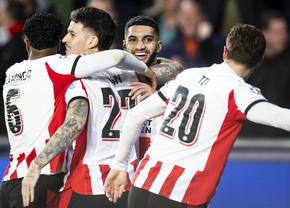 GOOL DENNIS MAN! » Românul înscrie primul gol din Liga Campionilor în PSV - Napoli