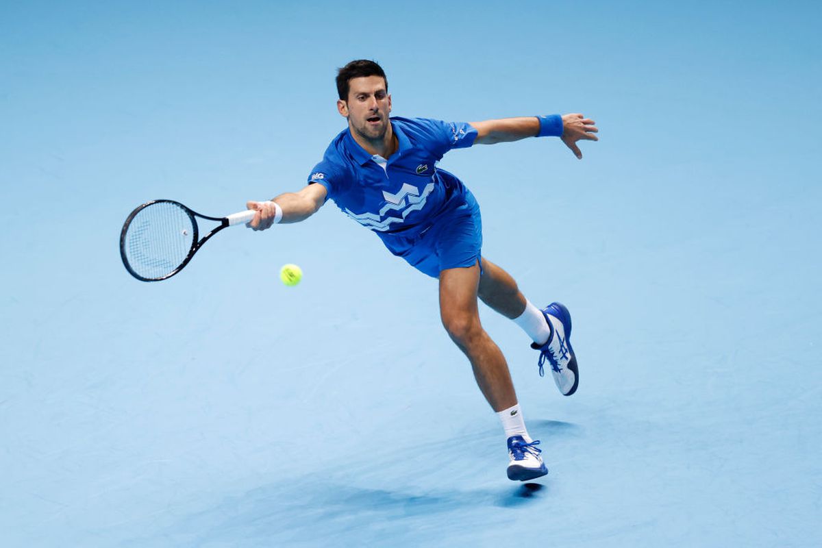 FOTO Thiem - Djokovic 21.11.2020