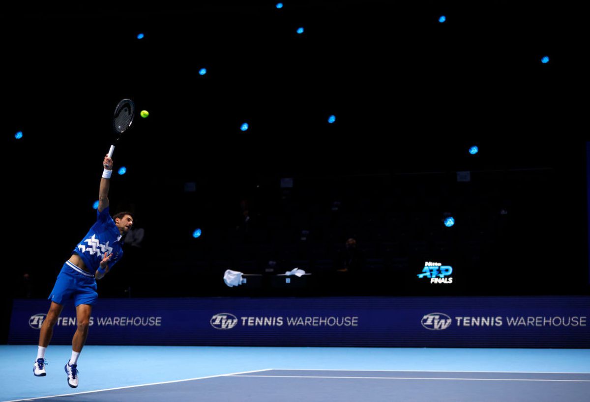 FOTO Thiem - Djokovic 21.11.2020