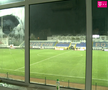 FC BOTOȘANI - CRAIOVA 0-0. Marius Croitoru, reacție nervoasă în finalul meciului: a spart un geam de nervi!