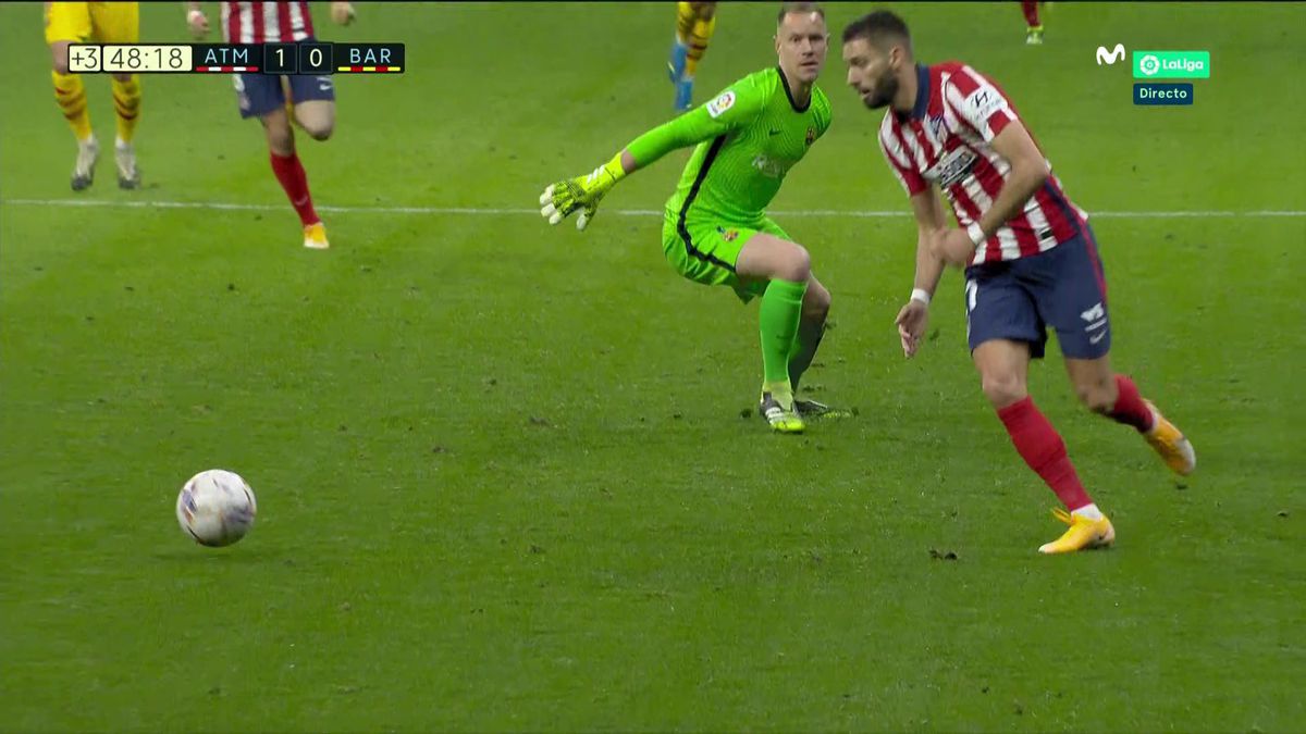 Atletico Madrid - Barcelona. Ce gafă! Ter Stegen a vrut să-l imite pe Neuer, dar s-a făcut de râs: „Incredibil!”