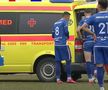 Accidentarea lui Modibo Keita în CSC Șelimbăr - FC Buzău // foto: captură DigiSport