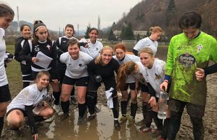 FRF, despre meciul din Liga 3 Feminin jucat în noroi: „Avem o problemă”