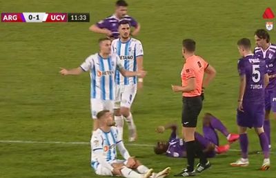 „Petarda” etapei, la FC Argeș - CSU Craiova: a fost eliminat după 12 minute!