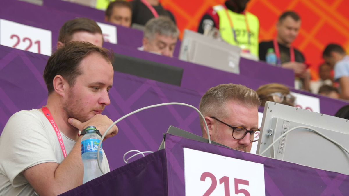 Atmosfera premergătoare meciului Anglia - Iran