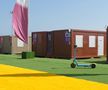 Controversă și cu micul dejun primit de fanii cazați în „orașul” de containere din Doha: „200 de lire pe noapte pentru asta?”