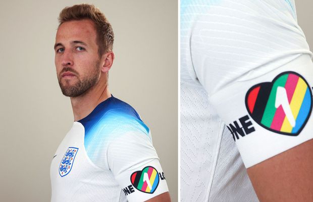 Englezii au driblat interdicția » Cine a purtat banderola LGBTQ care trebuia să fie pe brațul lui Harry Kane