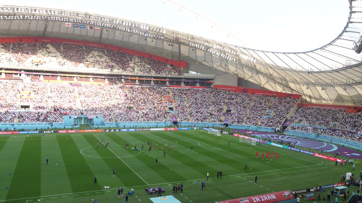 Atmosfera premergătoare meciului Anglia - Iran