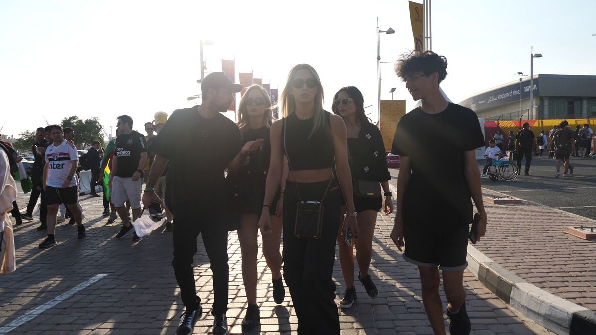 Atmosfera premergătoare meciului Anglia - Iran