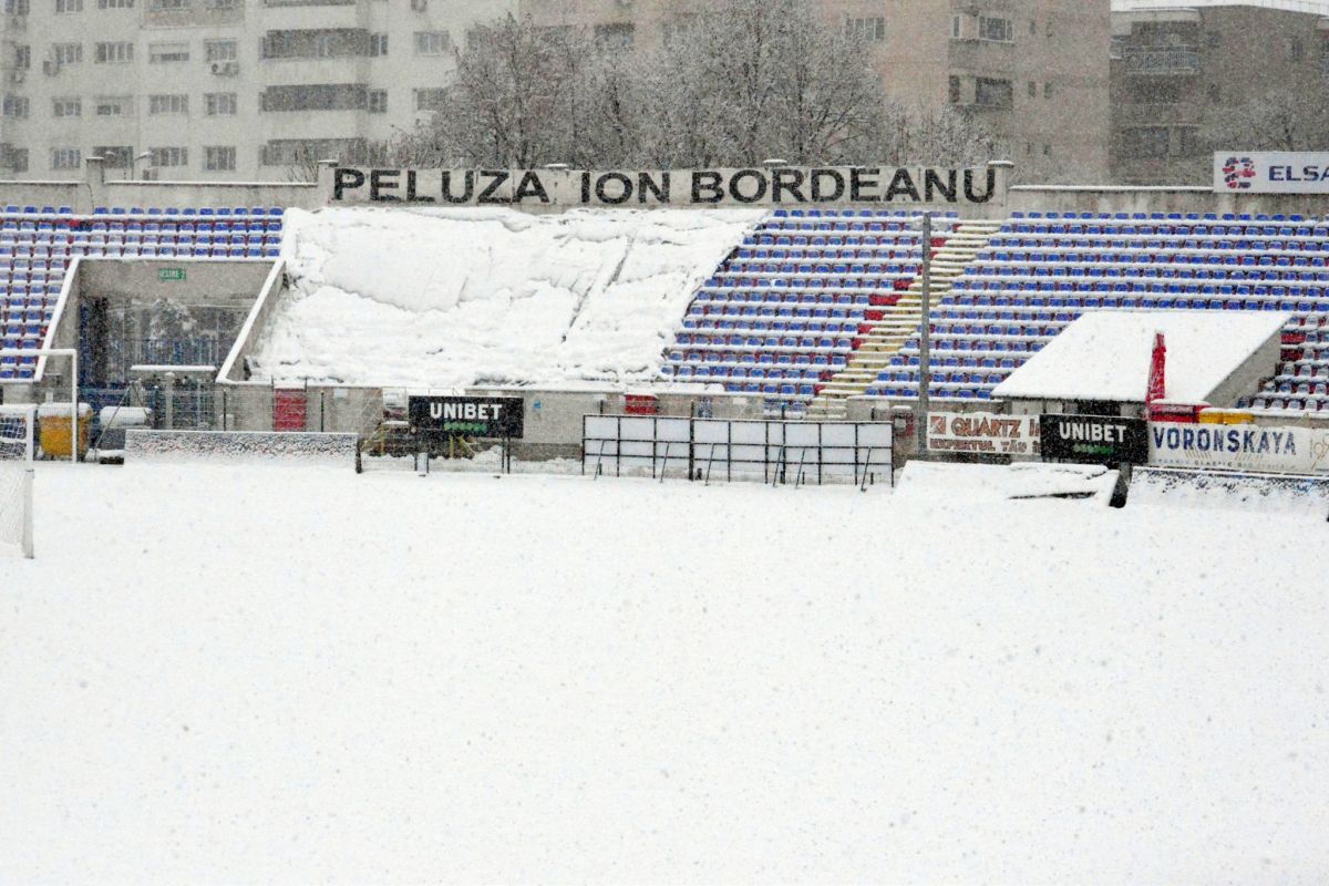 Covor alb la Botoșani, cu 10 zile înainte de vizita FCSB-ului pentru meciul de campionat