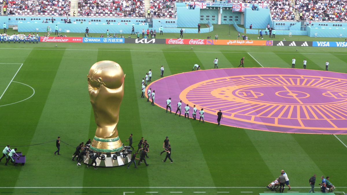 Atmosfera premergătoare meciului Anglia - Iran