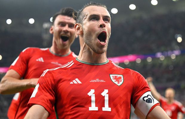 Trimișii GSP au fost pe stadion la SUA - Țara Galilor 1-1 » Cum s-a trăit primul egal de la Mondiale: golul salvator al lui Bale a declanșat nebunia în tribune