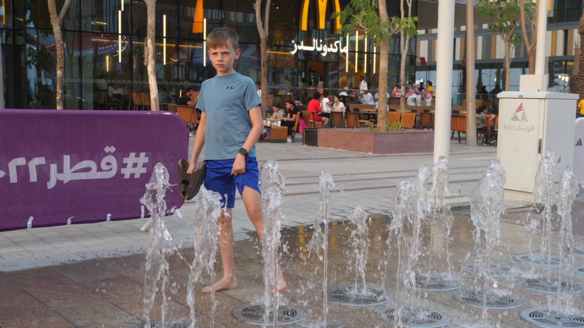 Reporterii GSP, la pas pe Lusail Bulevard, un veritabil „Times Square Manhattan” în mijlocul lumii arabe