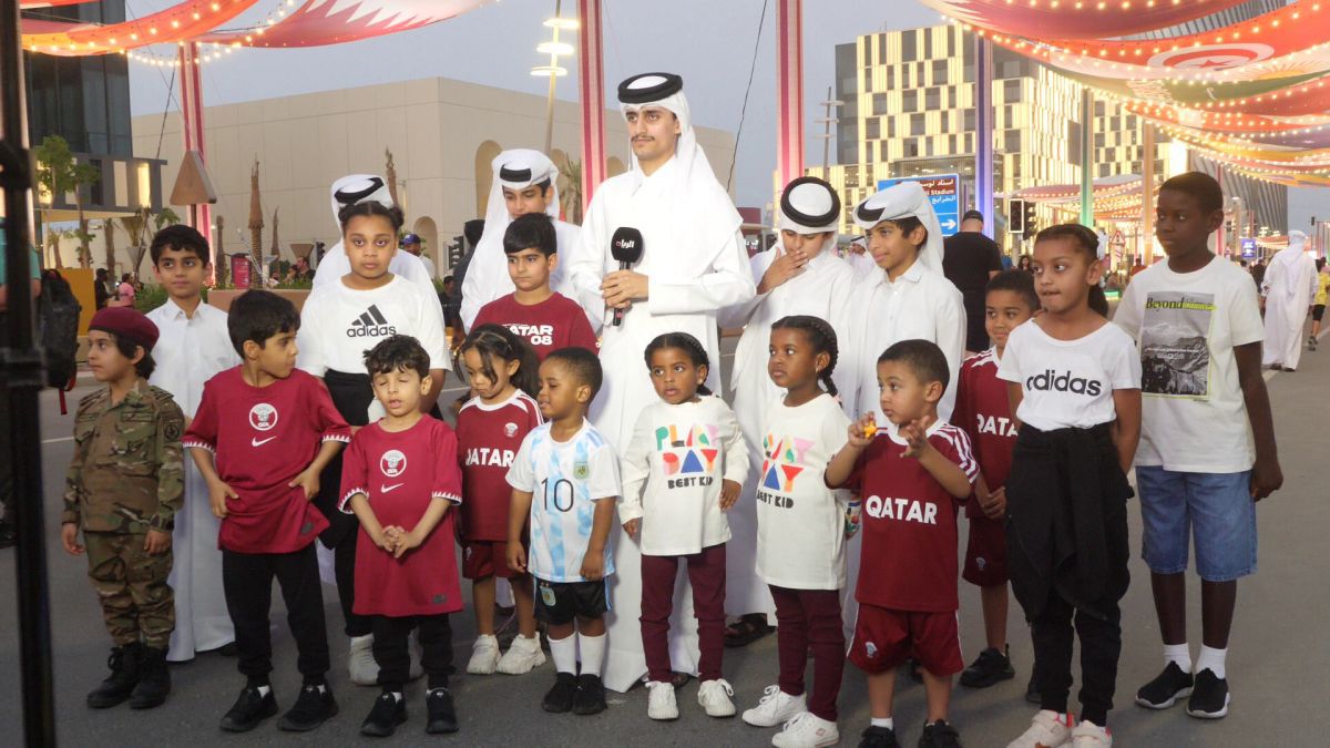 Reporterii GSP, la pas pe Lusail Bulevard, un veritabil „Times Square Manhattan” în mijlocul lumii arabe