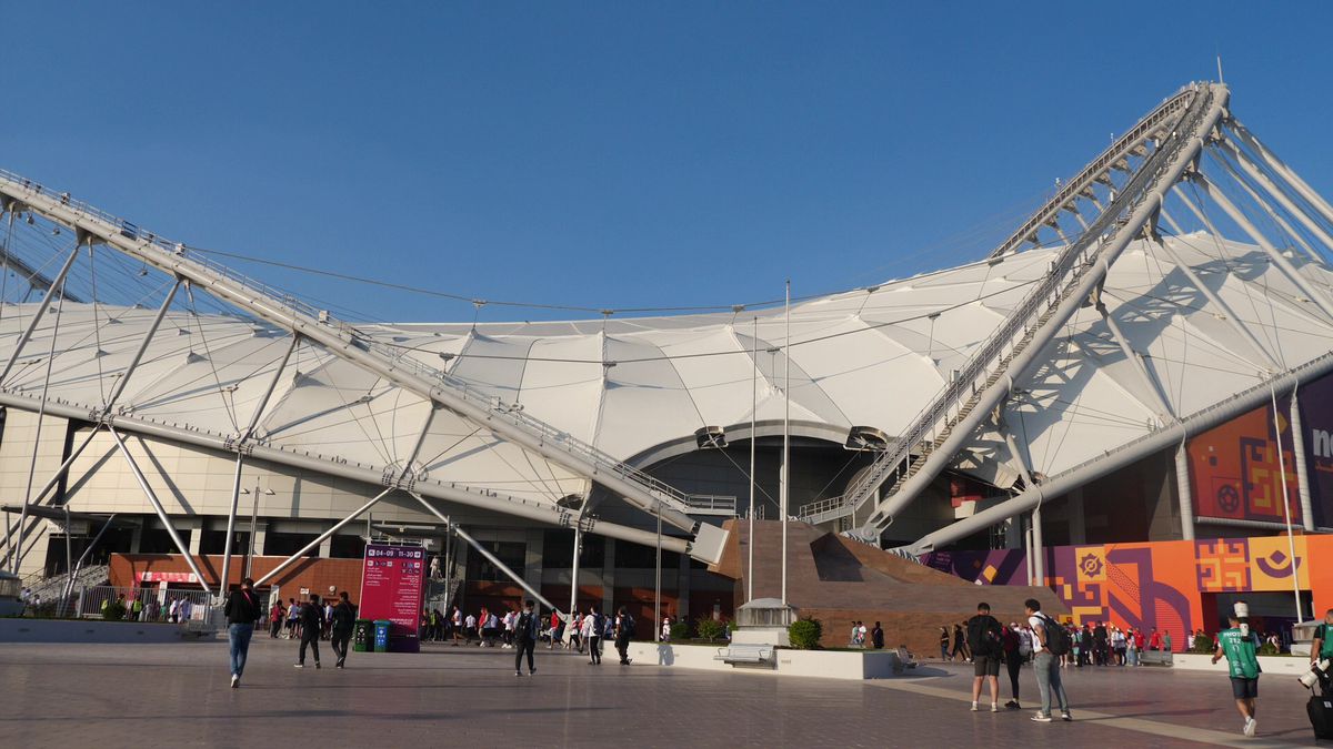 Atmosfera premergătoare meciului Anglia - Iran
