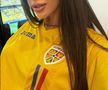 Iubita lui Daniel Stanciu, în tribune la România - Elveția » Cum a apărut pe Arena Națională