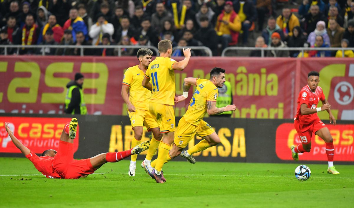 Denis Alibec, după ce a fost eroul României cu Elveția: „Am crezut de la început în calificare”
