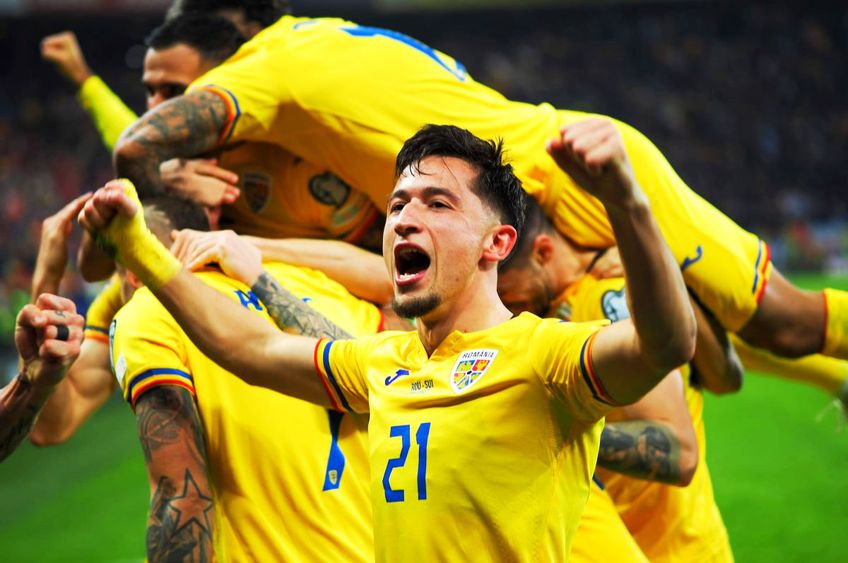 România a învins Elveția, scor 1-0, a încheiat grupa I preliminară pe primul loc și va fi în urna a 2-a la tragerea la sorți pentru Euro 2024.  / FOTO: Raed Krishan