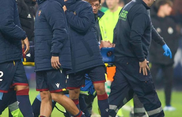 Incident teribil în Spania » Un jucător al lui Levante s-a prăbușit pe teren, la câteva momente după un duel cu un adversar