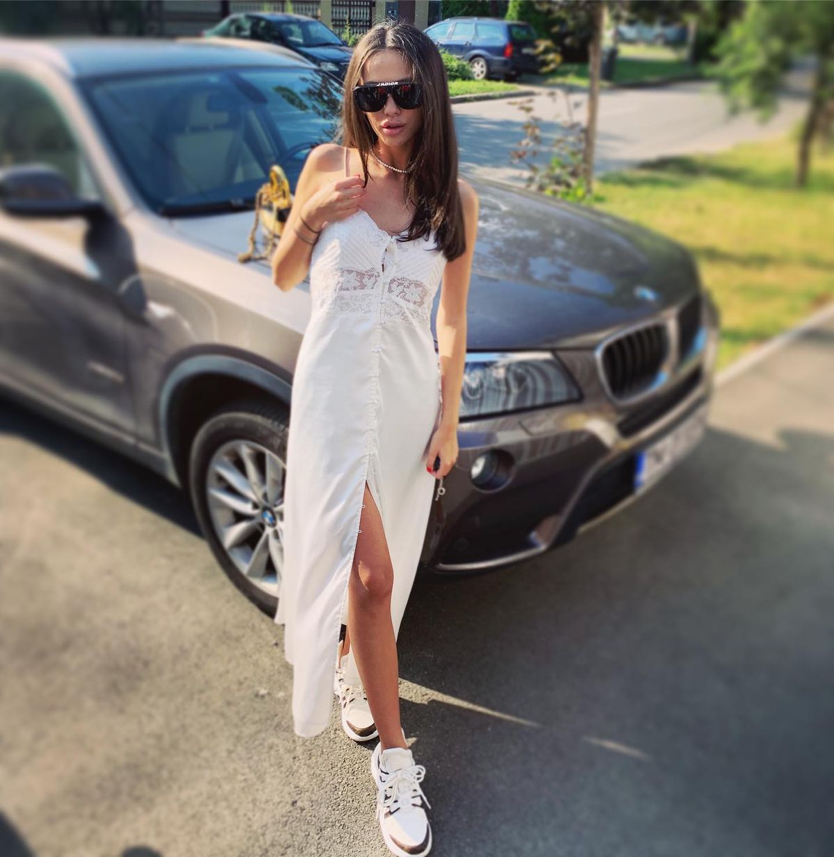 Iubita lui Daniel Stanciu, în tribune la România - Elveția » Cum a apărut pe Arena Națională