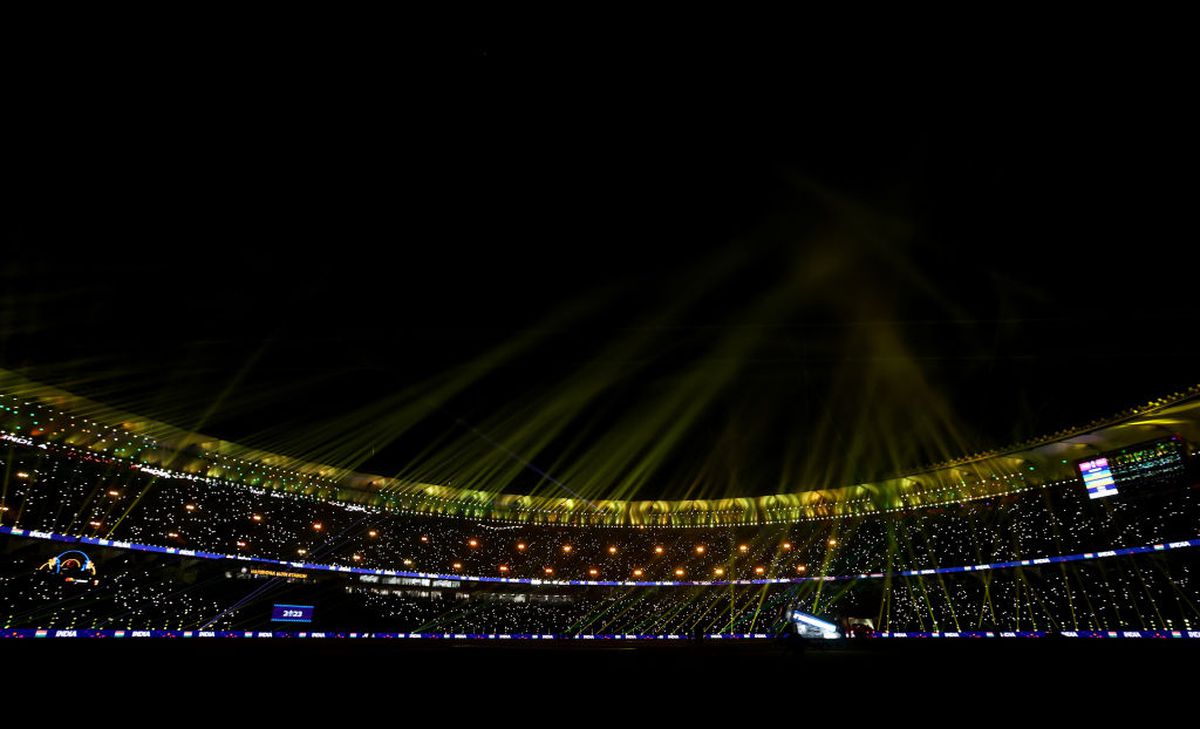 Imagini fabuloase » 92.453 de spectatori s-au înghesuit pe stadion la finala Cupei Mondiale din week-end