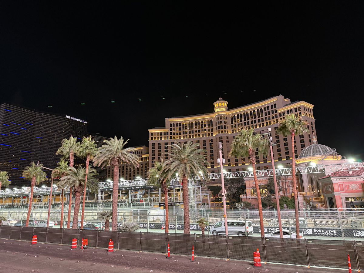 Las Vegas se transformă pentru Marele Premiu de Formula 1