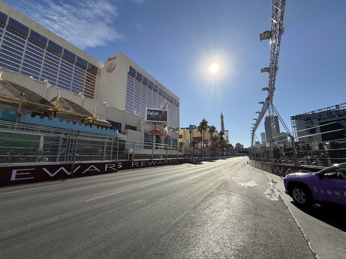 Las Vegas se transformă pentru Marele Premiu de Formula 1