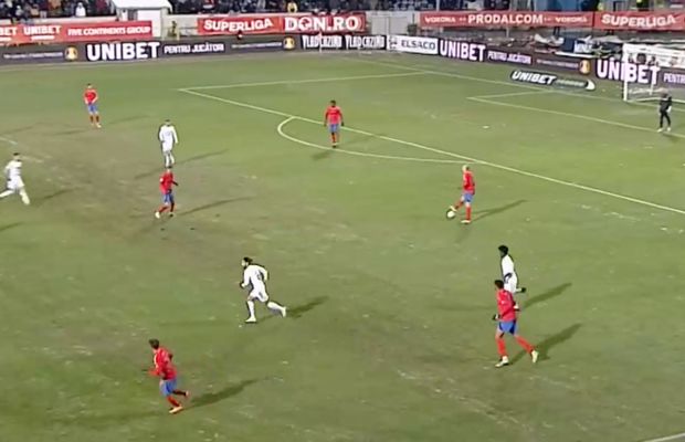 Sărbătorile vin! » Cum a putut să arate gazonul la restanța dintre FC Botoșani și FCSB