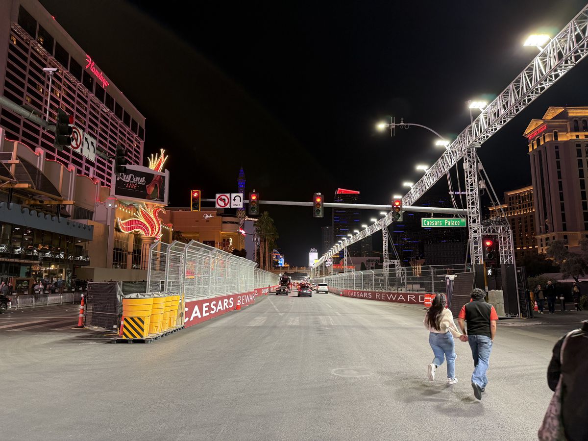 Las Vegas se transformă pentru Marele Premiu de Formula 1