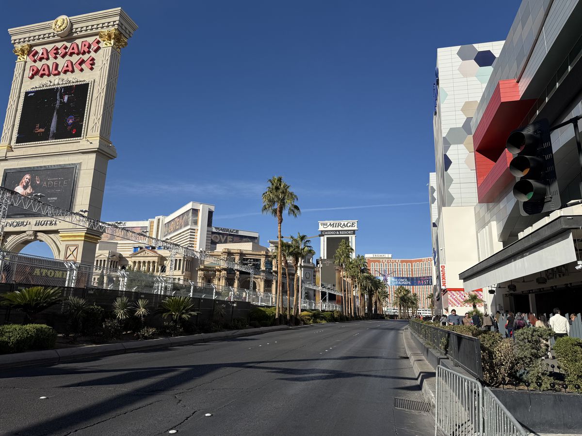 Las Vegas se transformă pentru Marele Premiu de Formula 1