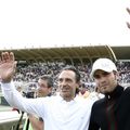 Cesare Prandelli și Adrian Mutu, în 2009, la Fiorentina / Foto: Imago