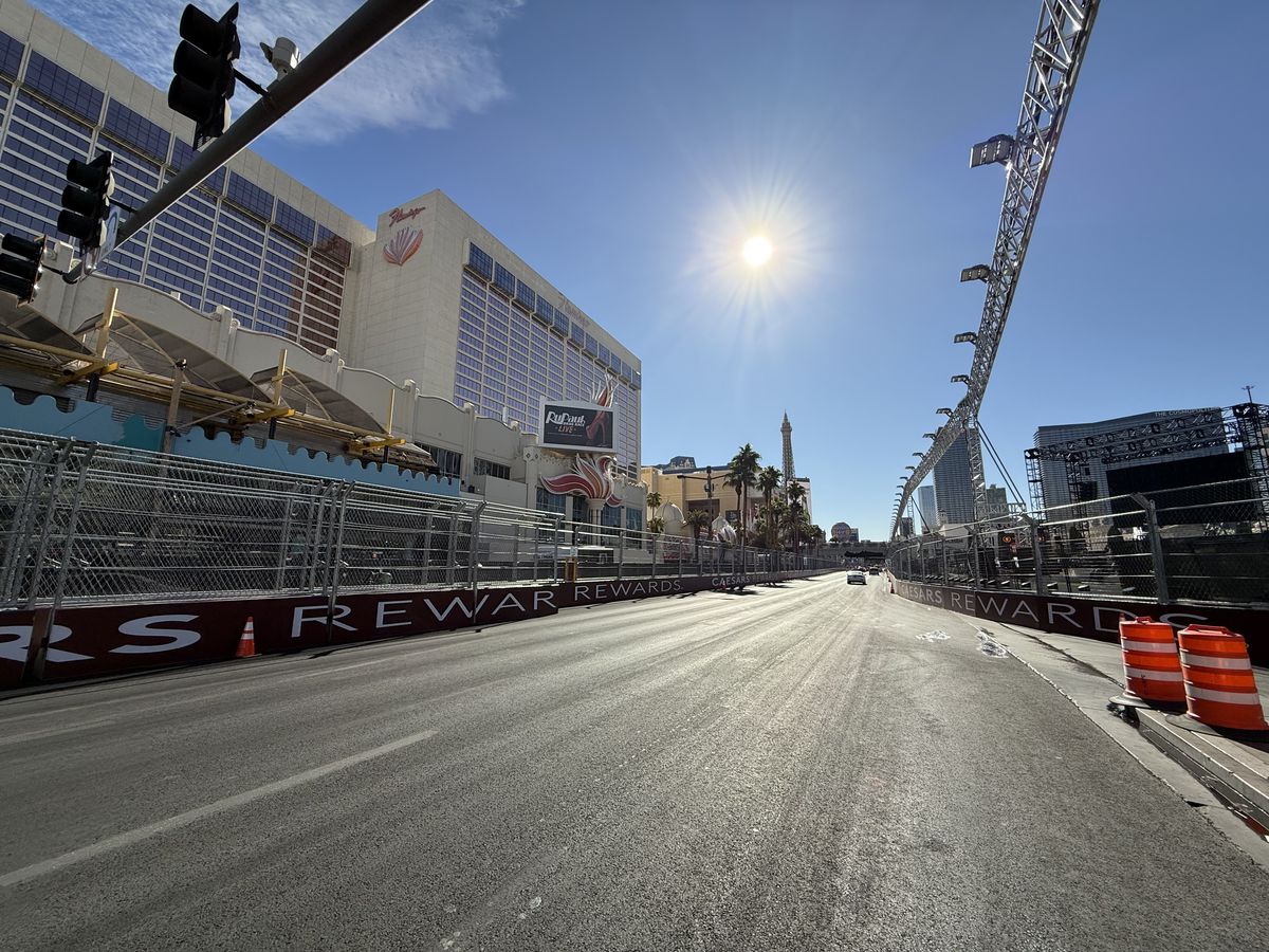 Las Vegas se transformă pentru Marele Premiu de Formula 1