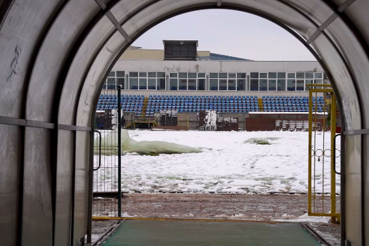 Ninsori la Botoșani, înainte de meciul cu FCSB » Cum arată terenul cu 9 ore înaintea restanței din Superliga