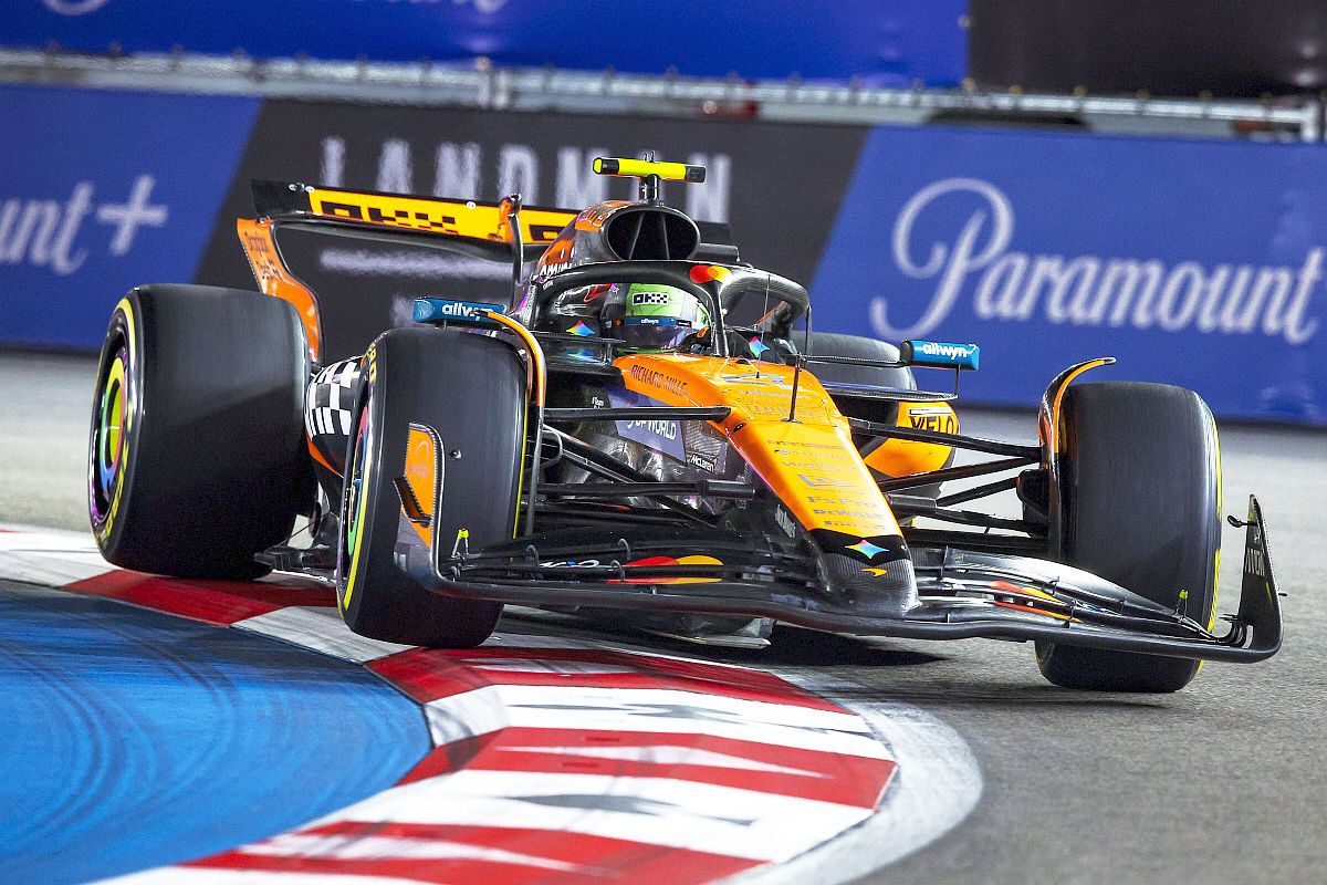 Lando Norris, cel mai rapid &icirc;n &bdquo;Ora&#537;ul p&#259;catelor&rdquo; &raquo; Antrenamentul a fost &icirc;ntrerupt de dou&#259; ori!