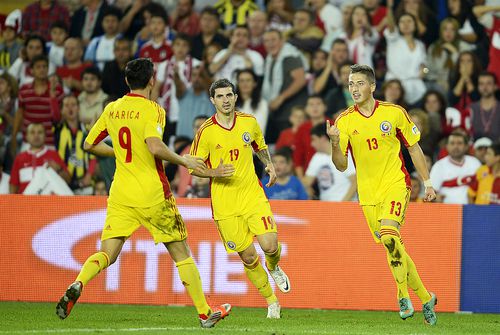 Ciprian Marica, cu numărul 9, în victoria din Turcia din 2012 // foto: Arhivă GSP